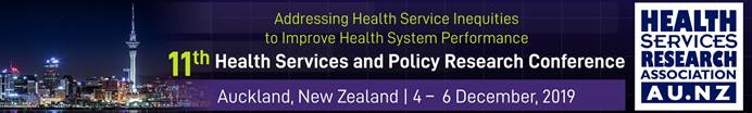 11th Health Services and Policy Research Conference