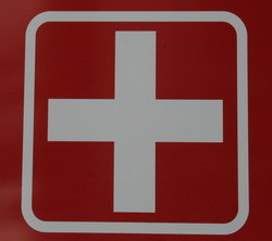 Emergency department sign
